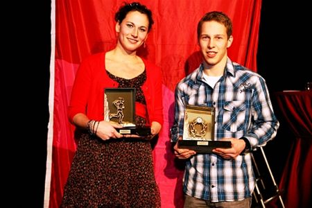 Gwendolien en Thomas zijn sportvrouw en sportman