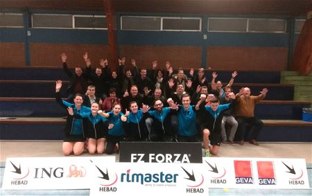 Hebad 2G kampioen in eerste liga