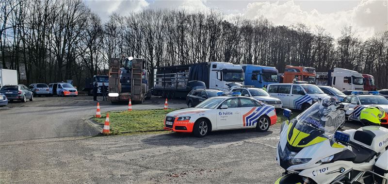 Heel wat vrachtwagenladingen niet in orde