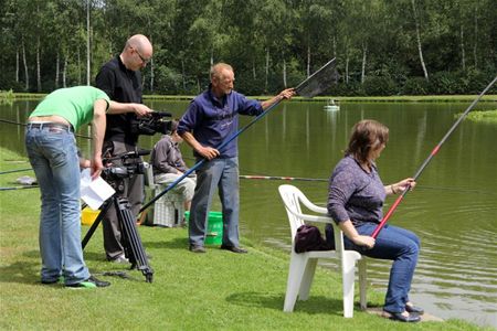 Hengelen voor de camera