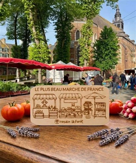 Hesdin-la-Forêt heeft mooiste markt van Frankrijk