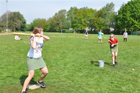 Het baseballtalent komt bovendrijven