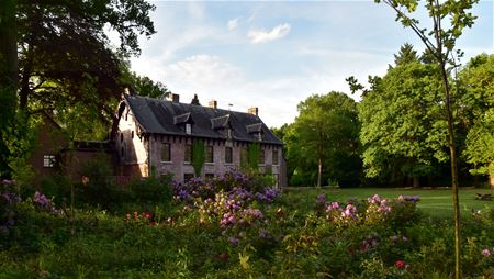 Het Domherenhof bij valavond