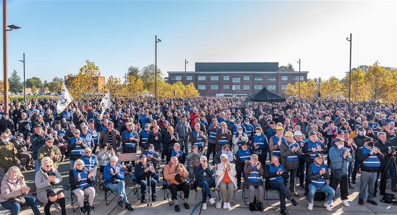 Het front van ex-mijnwerkers wordt nog groter