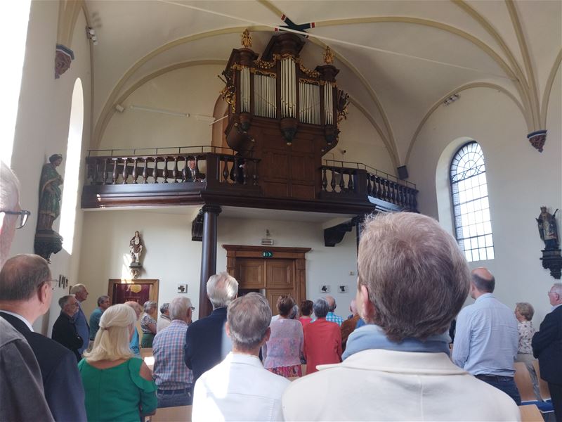 Het gerestaureerde orgel is nu ook ingezegend