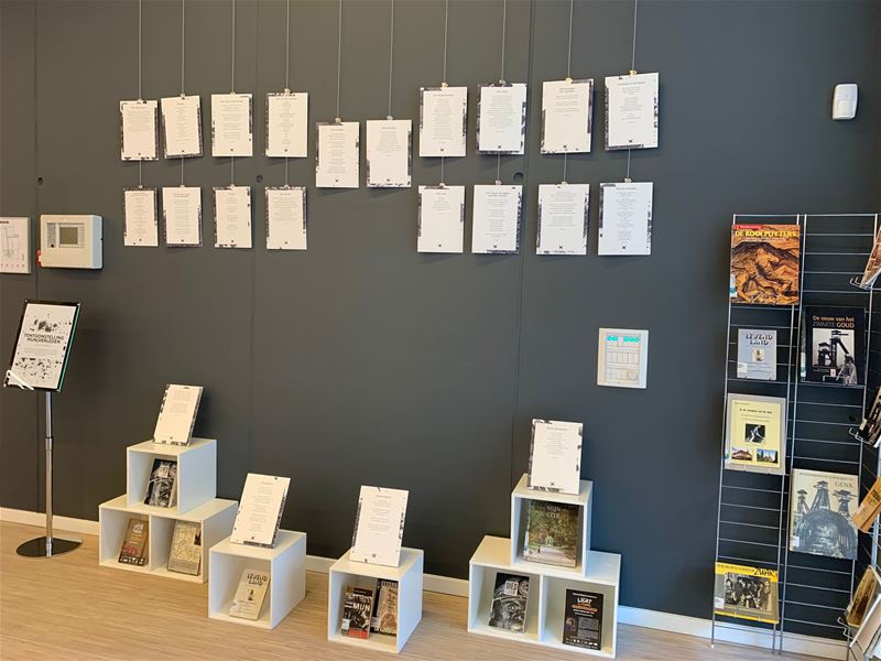 Het mijnverleden in gedichten vertaald