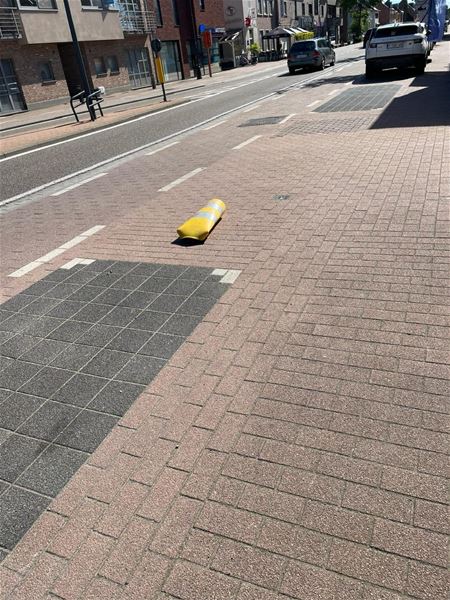 Het tragische lot van verkeerspaaltjes