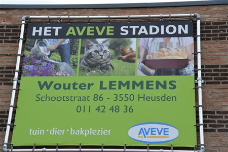 Heusden-stadion heeft commerciële naam