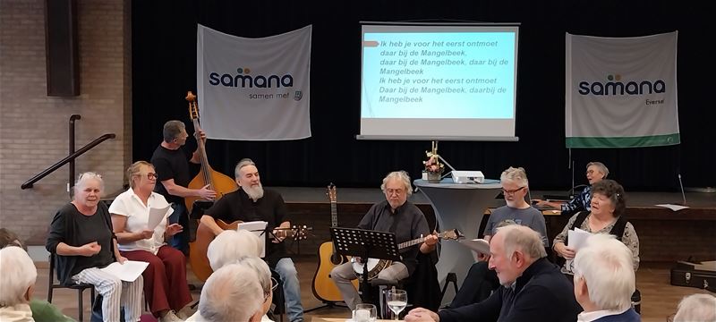 Heusdense Samana-afdelingen kwamen samen