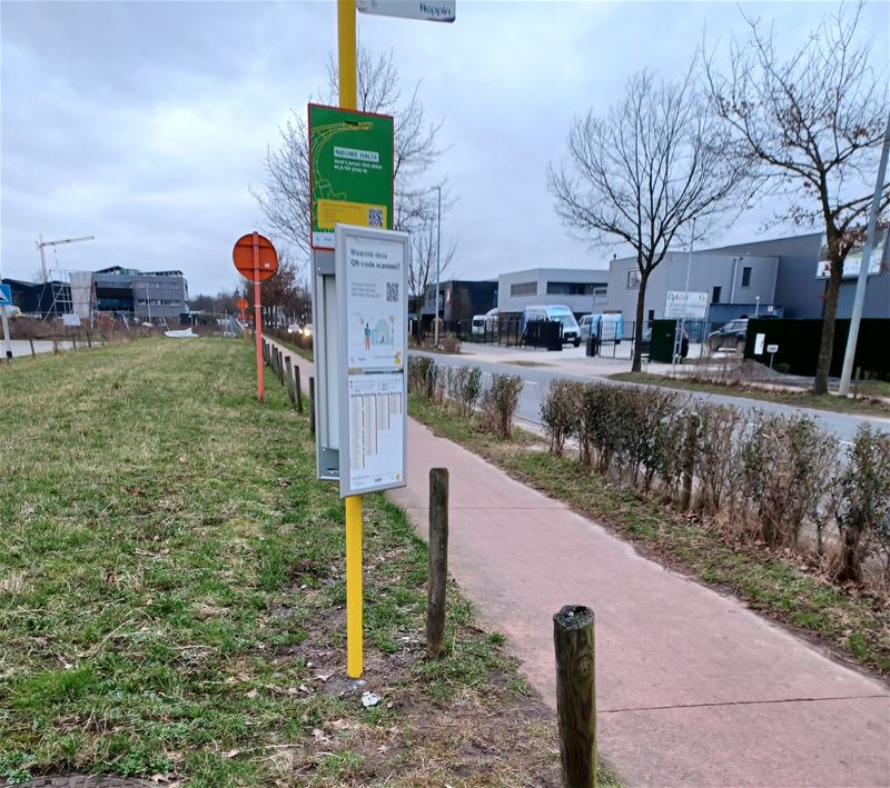 Hoe moet je deze bushalte gebruiken?