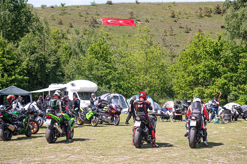 Honderden motorrijders op festival van Solo Riders