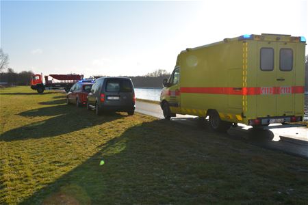 Hulpdiensten massaal naar kanaal