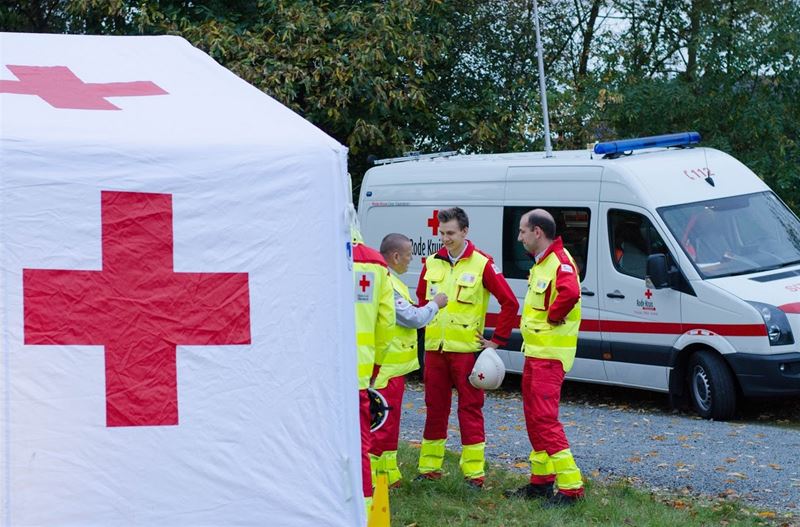 In 8 weken ben je hulpverlener bij het Rode Kruis