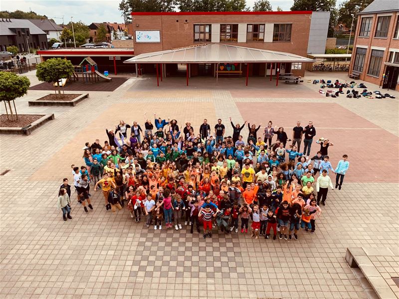 In Berkenbos namen ze een kleurrijke start