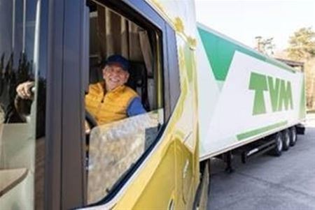 In een truck op circuit in de strijd tegen kanker