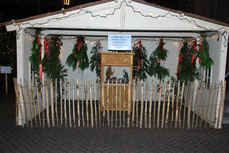 In Heusden staat een stal in de stal