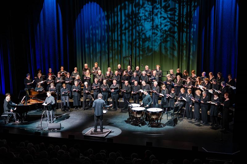 Indrukwekkende Brahms-uitvoering door 2 koren