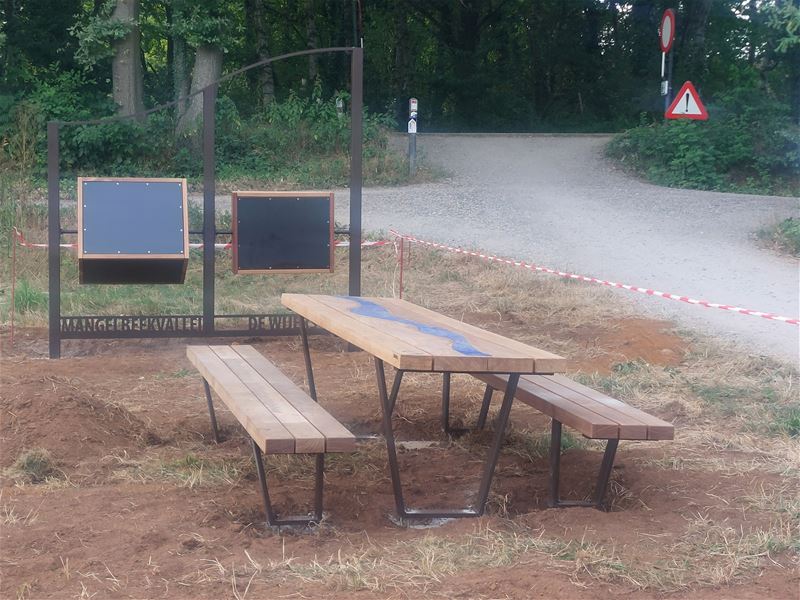 Info- en rustpunt aan Meulkenspad krijgt gestalte