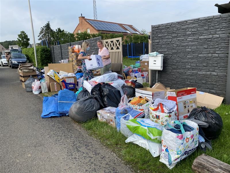 Inzamelactie voor Theux is groot succes