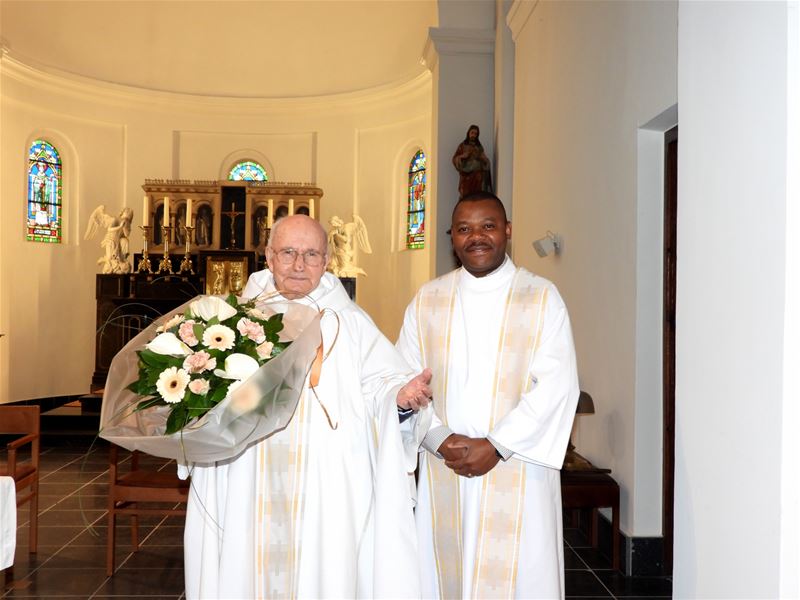 Jozef Schops viert platina priesterjubileum