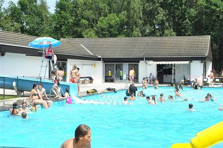 Juli was zeer slecht voor openluchtzwembad