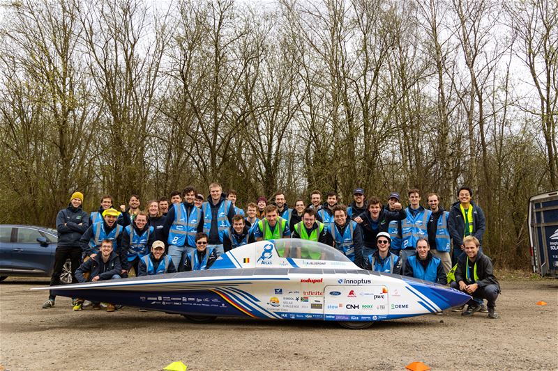'Kamp Waes' voor Innoptus Solar Team