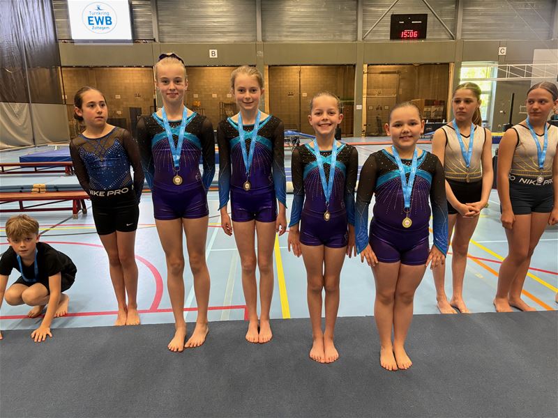 Karrevracht medailles voor Fit en Jong in Zottegem