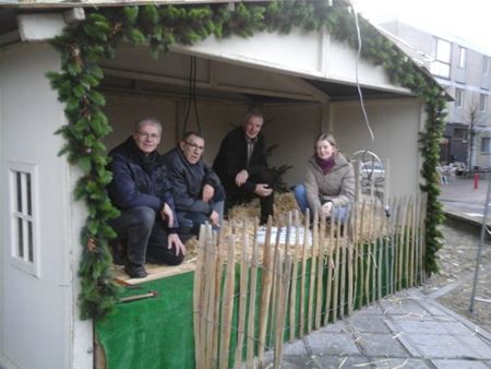 Kerststal van Zolder klaar voor de beelden