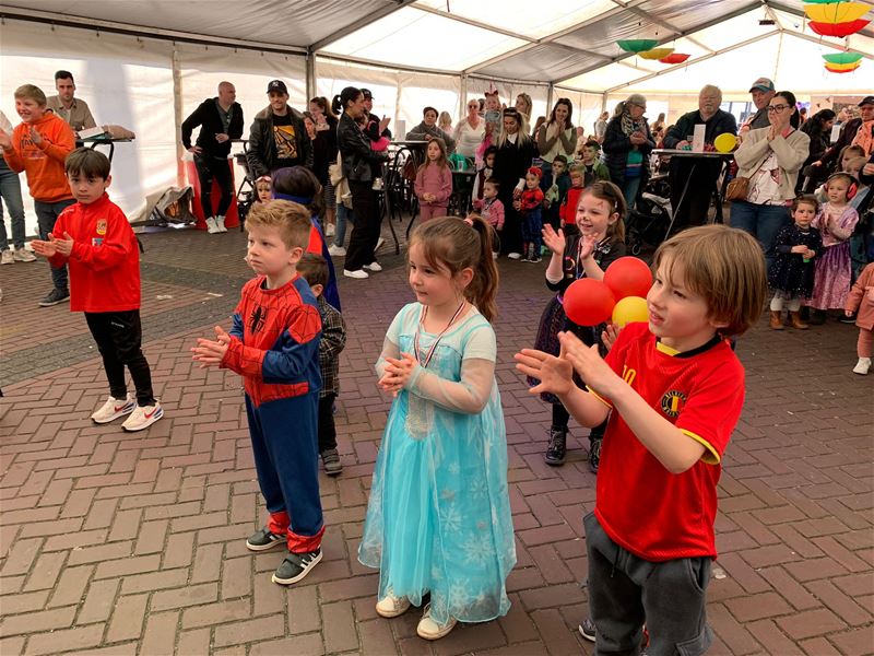Kindercarnaval is in volle gang
