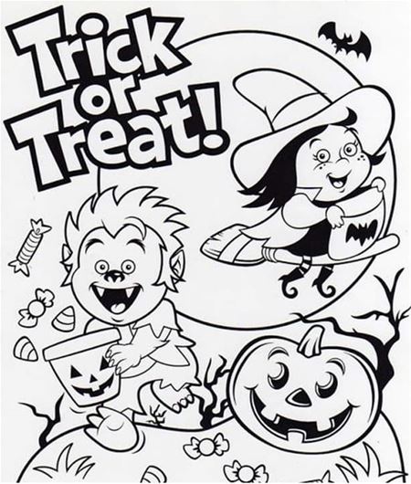 Kinderen gaan op halloweenpad in Zolder