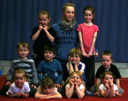 Kinderen komen op 'bewegend kamp'