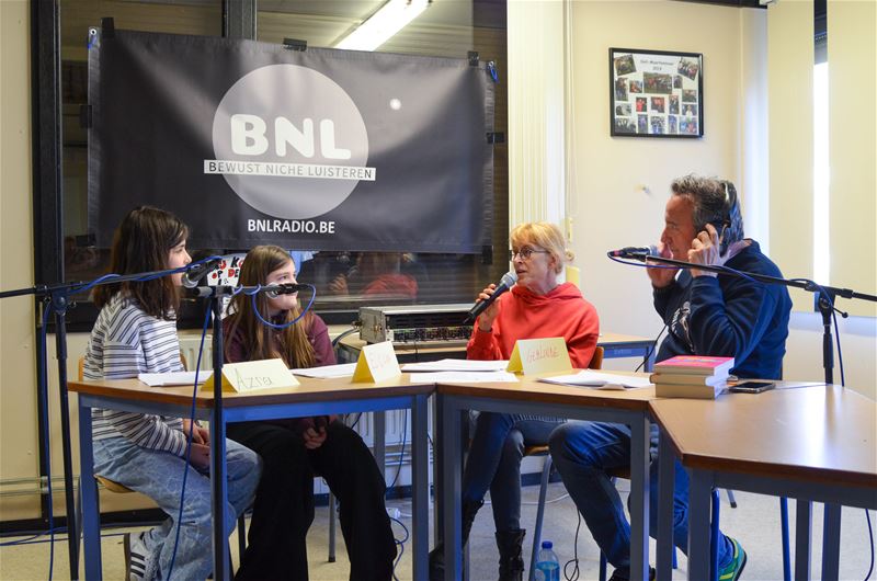 Kinderen Lindeman zijn radiovedette voor een dag