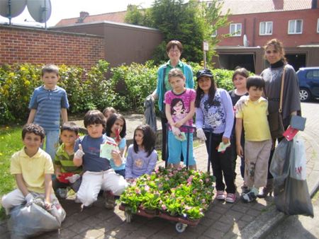 Kinderen maken wijken proper