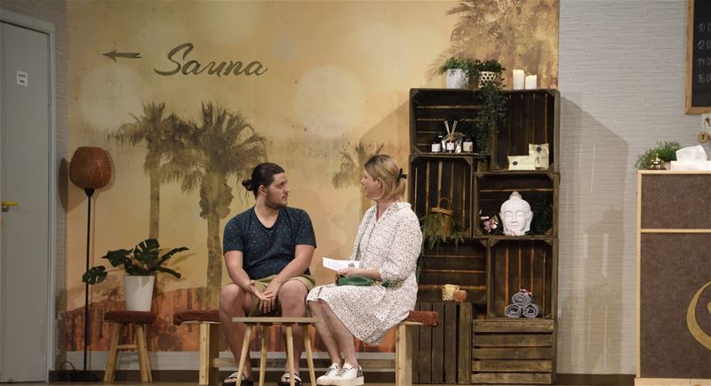 Klein Theater Bolderberg duikt de sauna in