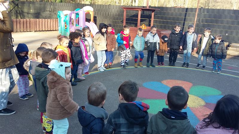Kleuters in pyjama naar school, ook voor Thias