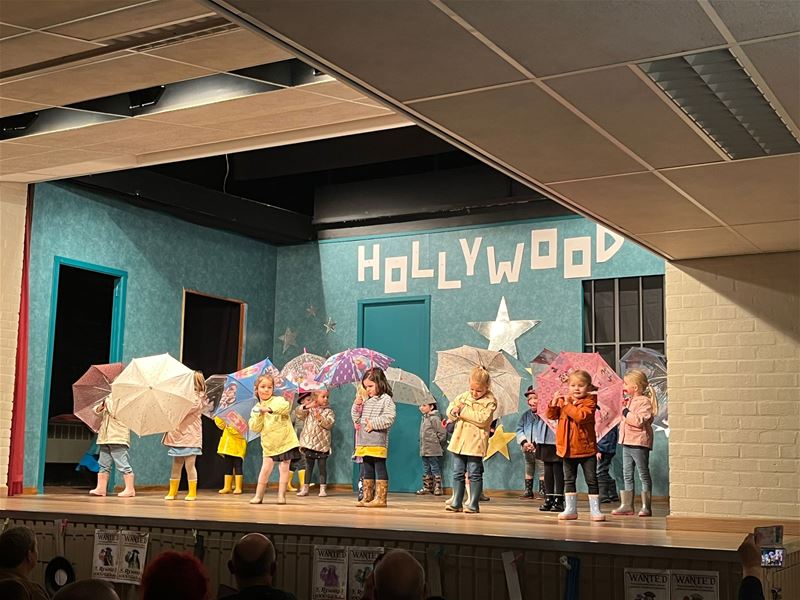 Kleuters van Bolderberg vertoefden in Hollywood