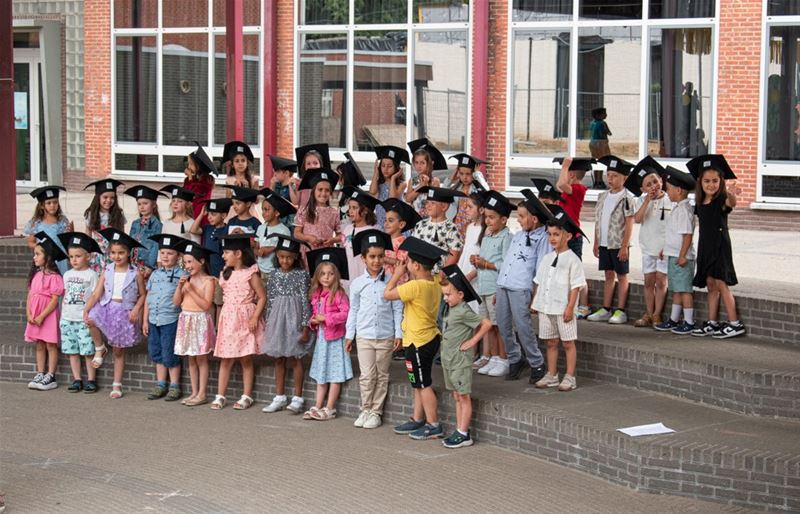 Kleuters van De Toverfluit zijn afgestudeerd