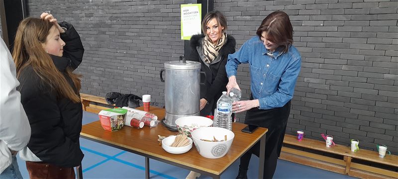 Koffiestop in 't Molenholleke voor de slachtoffers