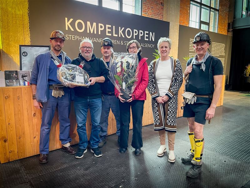 Kompelkoppen viert 10.000ste bezoeker