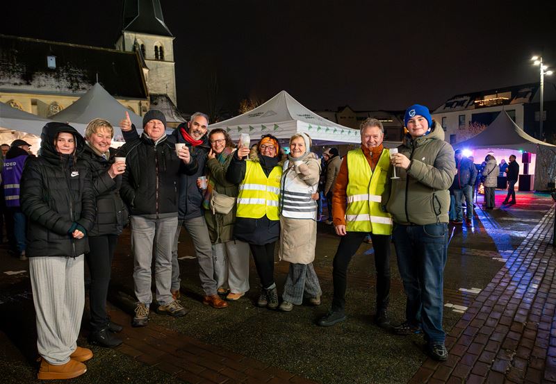 Koude kan de warme sfeer niet drukken