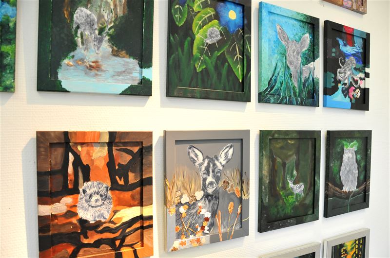 Kunst in kaders voor 60-jarige academie