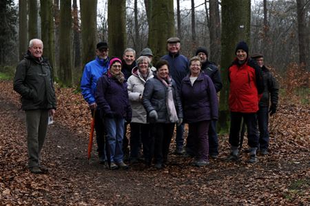 KWB Bolderberg wandelde in Eversel