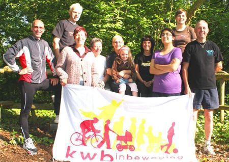 KWB hielp lopers op weg