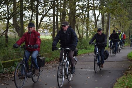 KWB maakte herfstige fietstocht