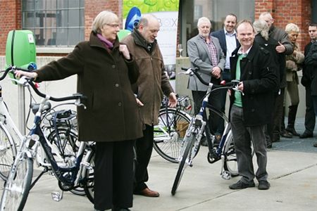 Laadpalen voor elektrische fietsen