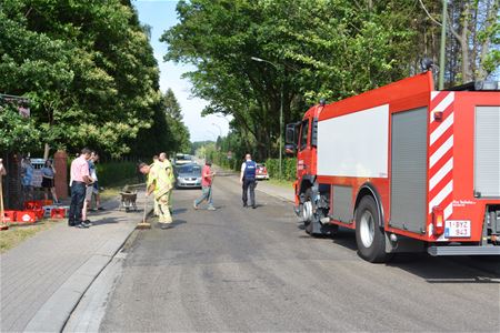 Lading drank komt op straat terecht