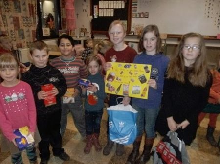 Leerlingen in de bres voor St.-Vincentius