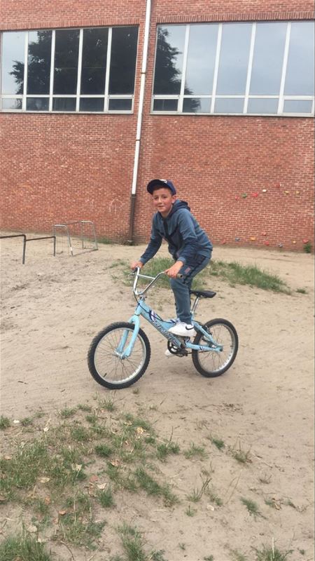 Leerlingen konden sporten in De Brug