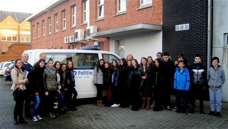 Leerlingen maken kennis met politie