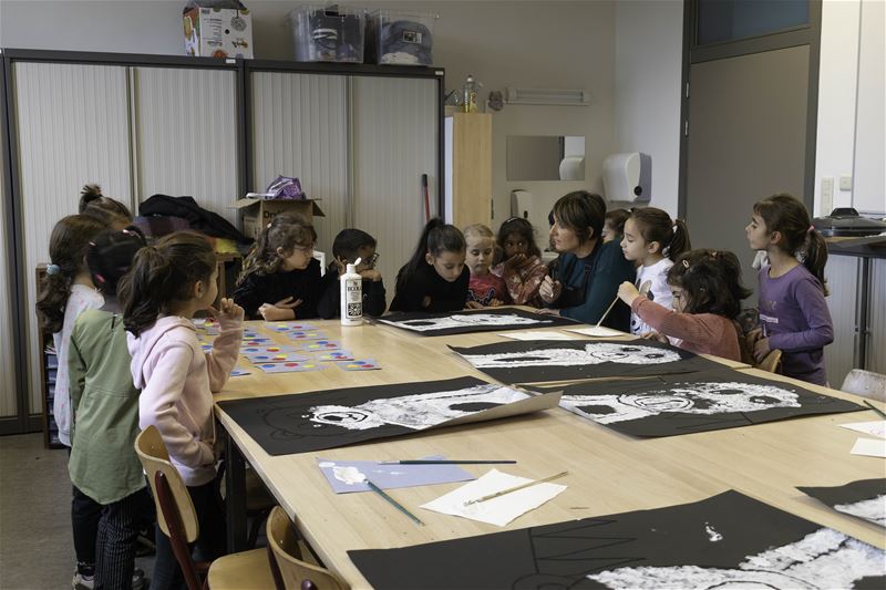 Leerlingen ontdekken hun eigen artistieke talent